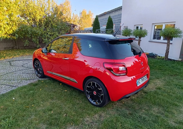 Citroen DS3 cena 20500 przebieg: 82000, rok produkcji 2010 z Pleszew małe 67